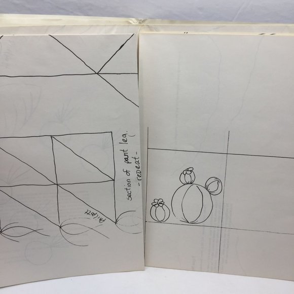 Vtg 1989 The Cat's Meow! Santa Fe Trail Dennis Southwest Fabric Painting Pattern - Picture 5 of 9